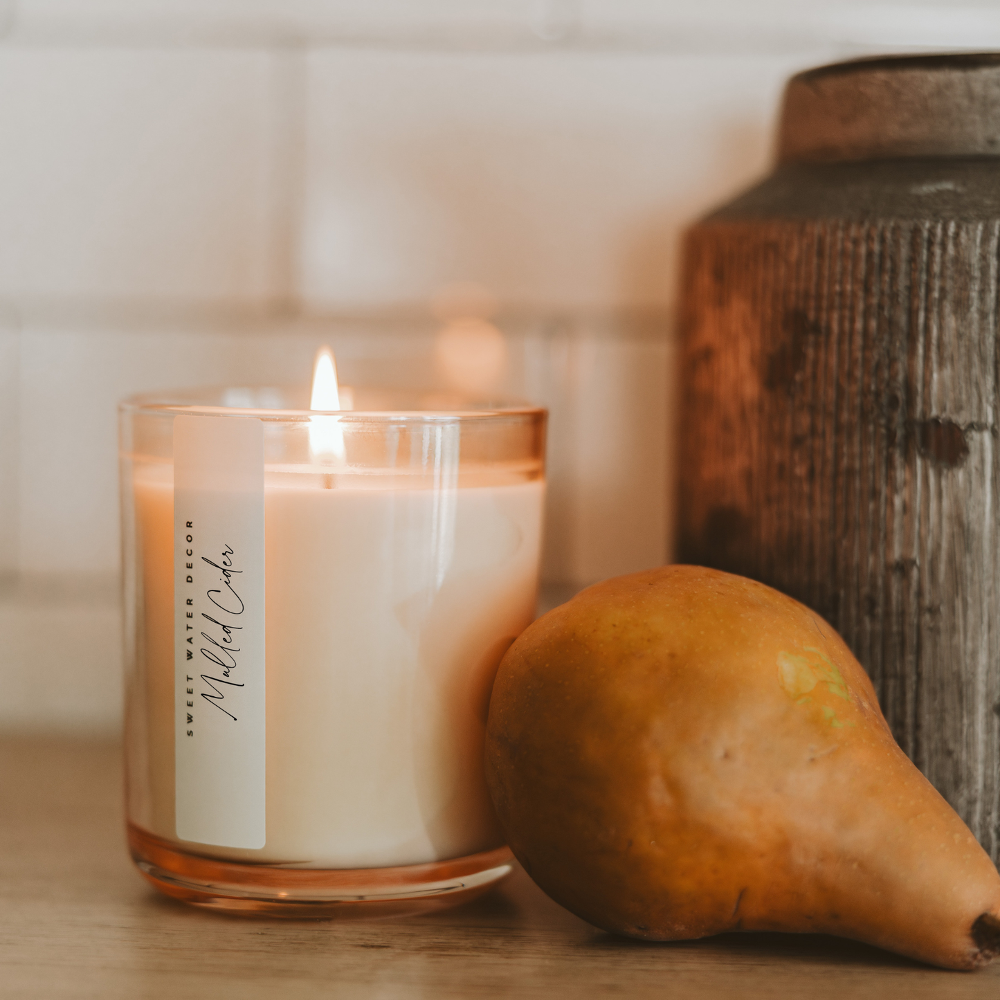 Mulled Cider 12 oz Candle - Fall Decor and Gifts