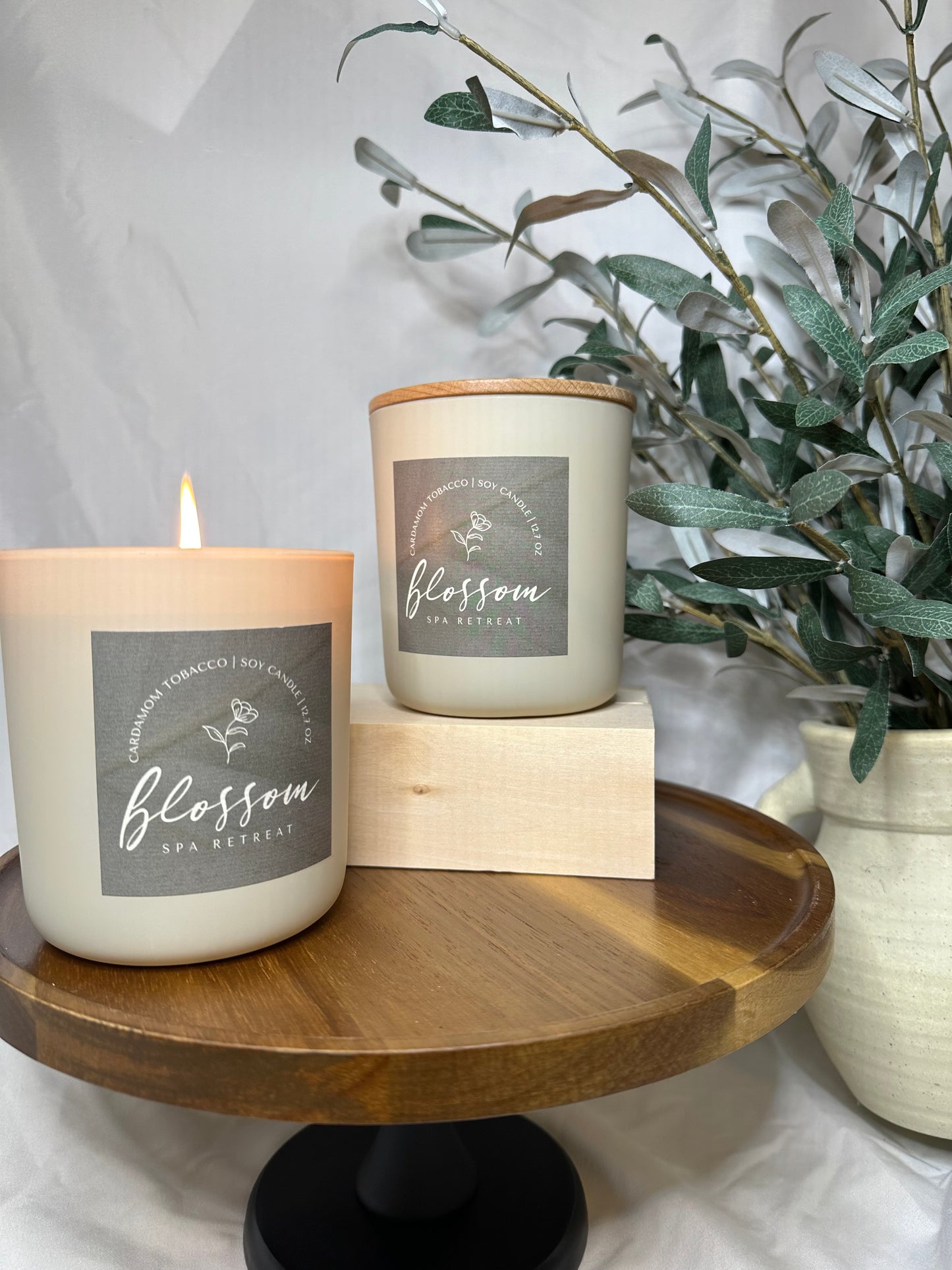 Cardamom Tobacco Soy Candle
