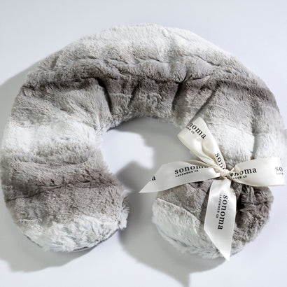 Neck Pillow - Lavender Angora Platinum