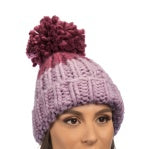 Colorblock Handknit Beanie