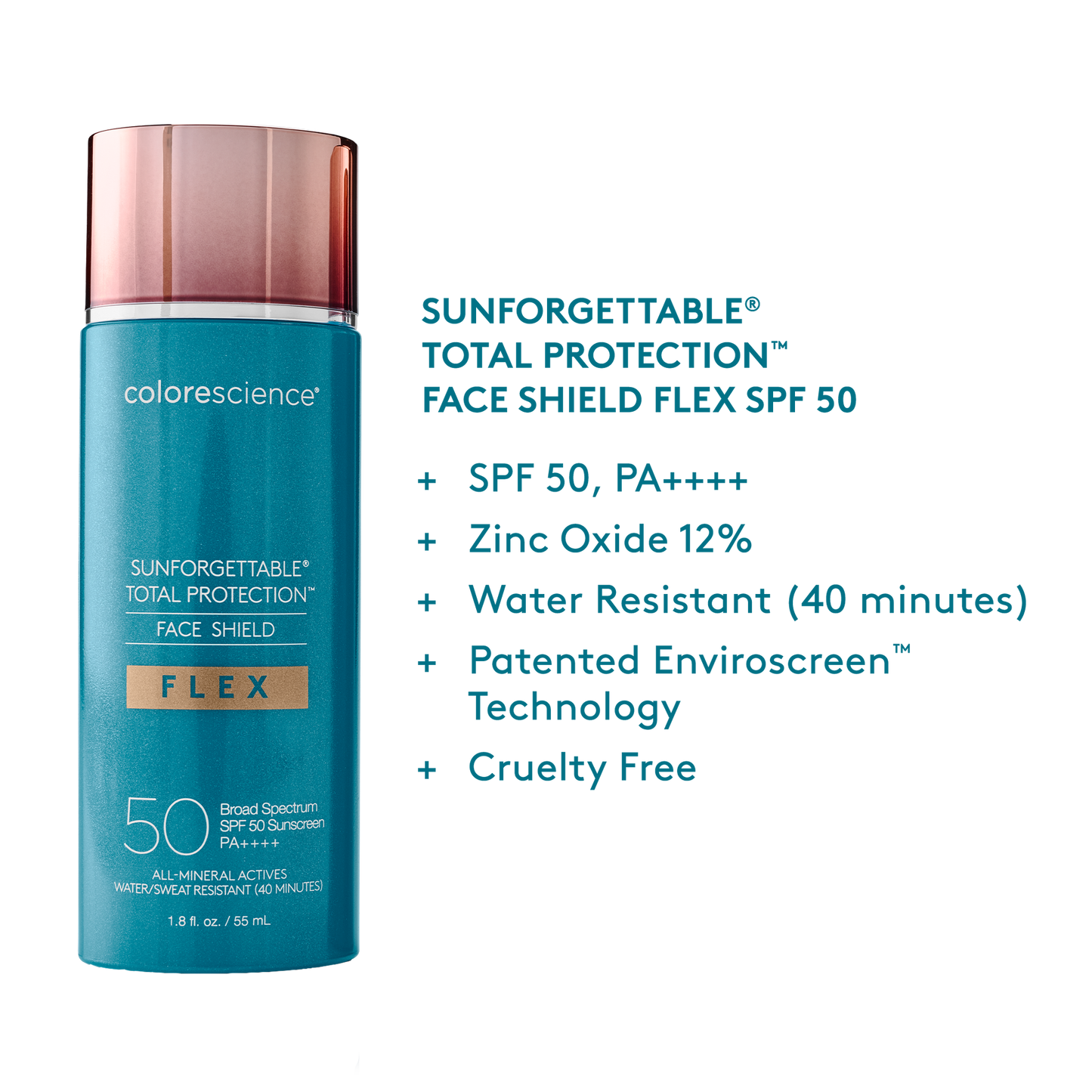 Sunforgettable® Total Protection® Face Shield Flex SPF 50