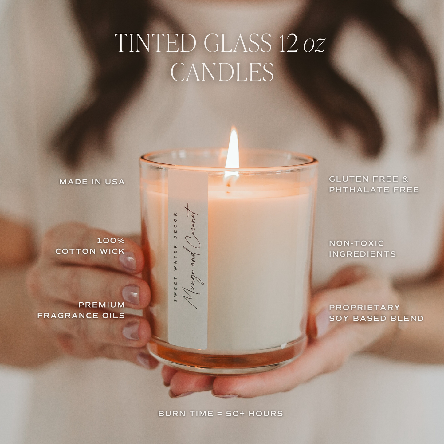 Stress Relief 12 oz Candle - Home Decor and Gifts