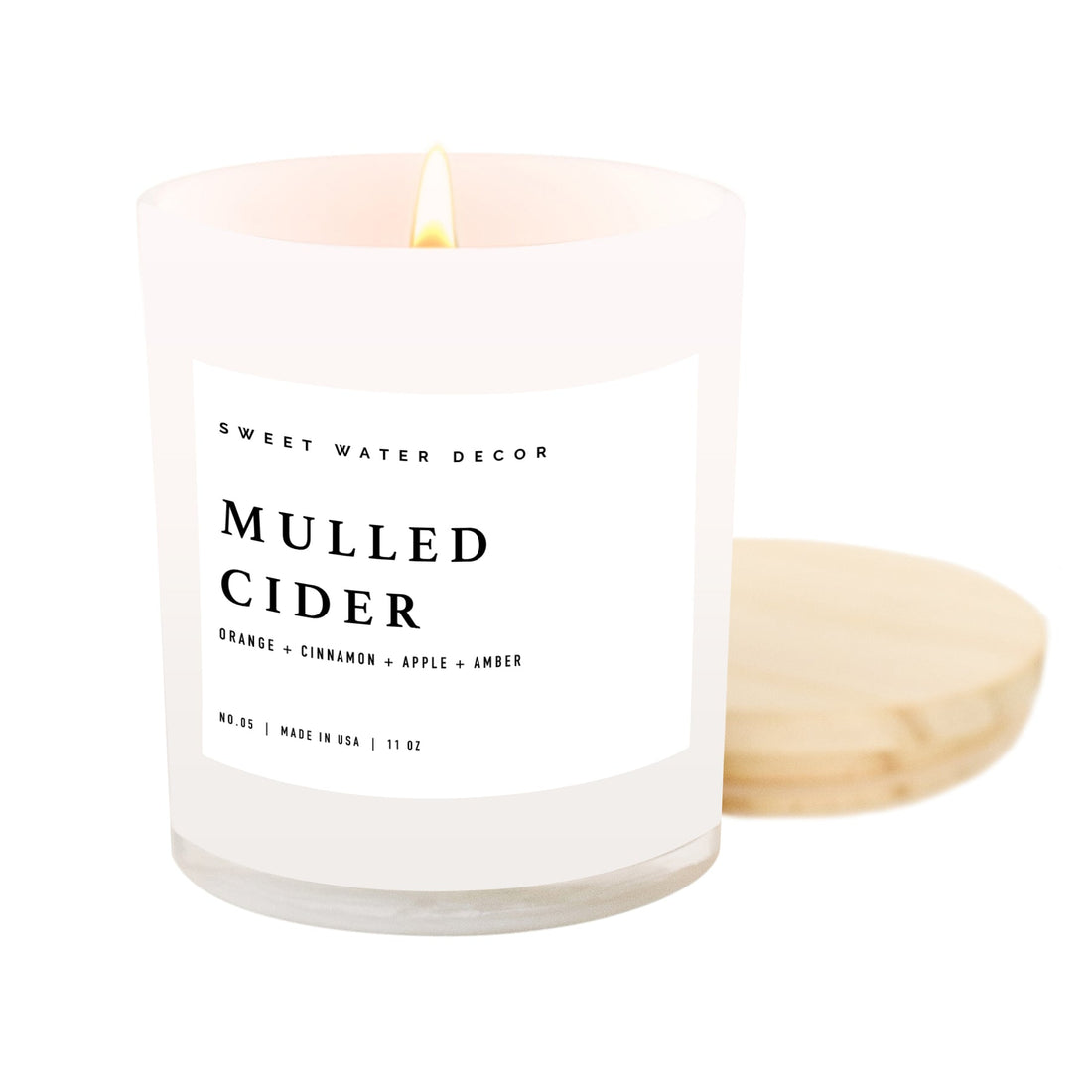 Mulled Cider - 11 oz Soy Candle - Fall