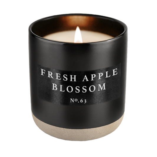 Fresh Apple Blossom - 12 oz Soy Candle