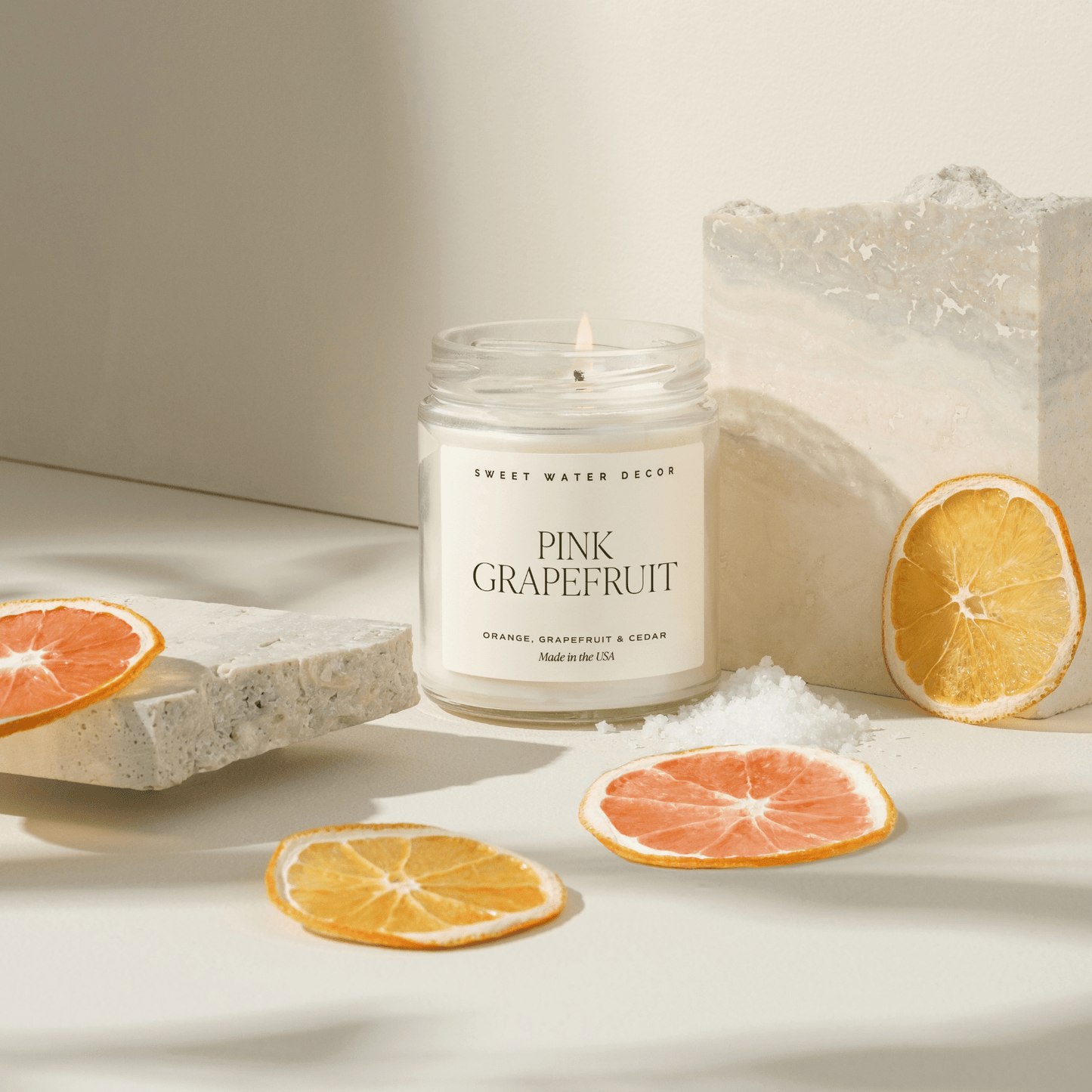 Pink Grapefruit 9oz - Soy Candle