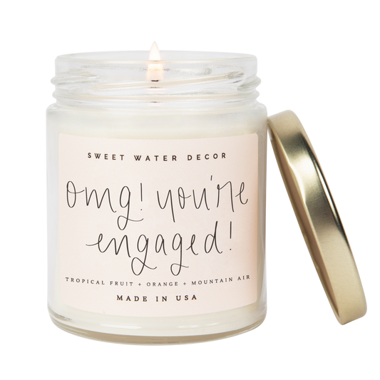OMG! You’re Engaged! Soy Candle