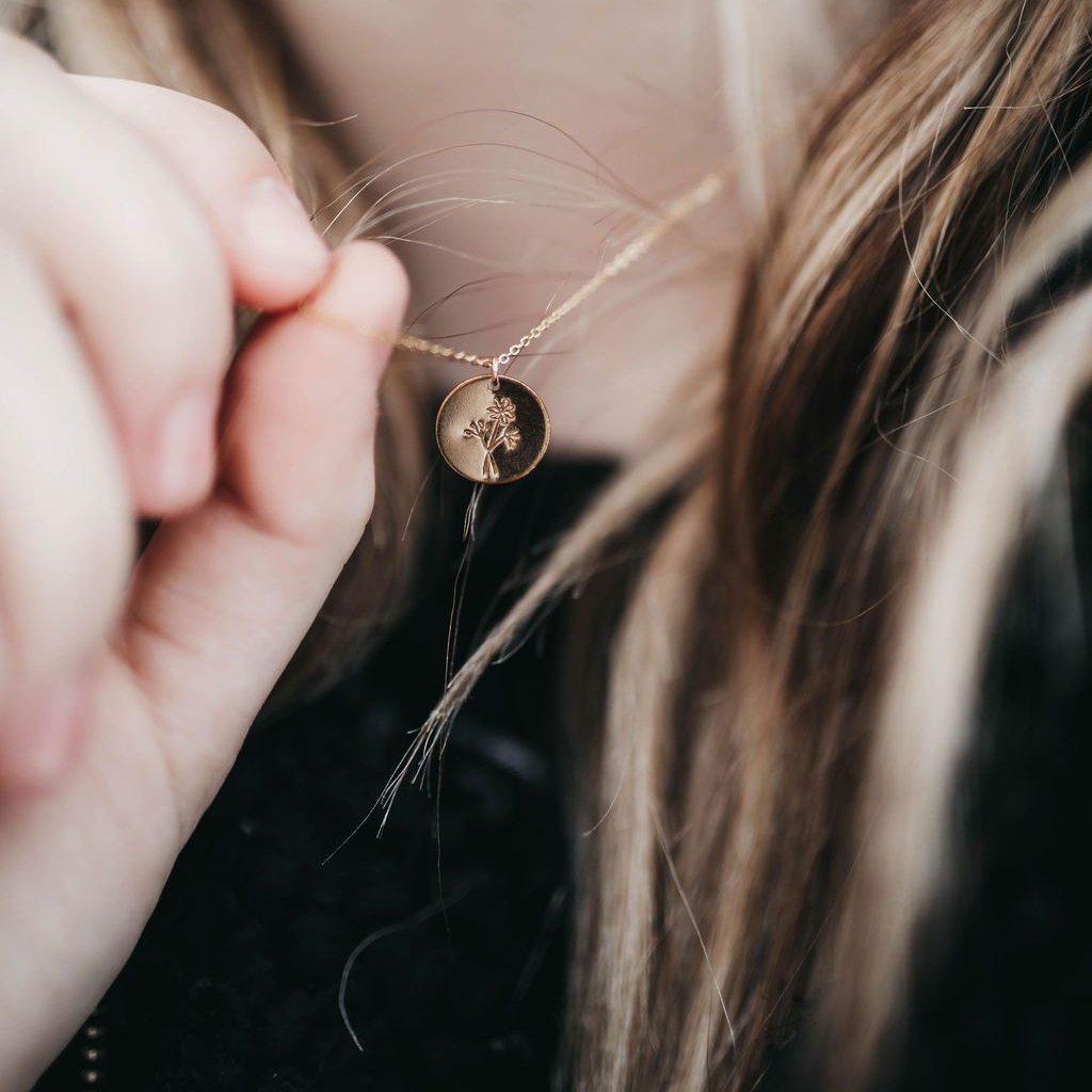 Wildflower Necklace Gold-Filled