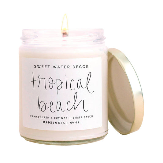Tropical Beach Candle