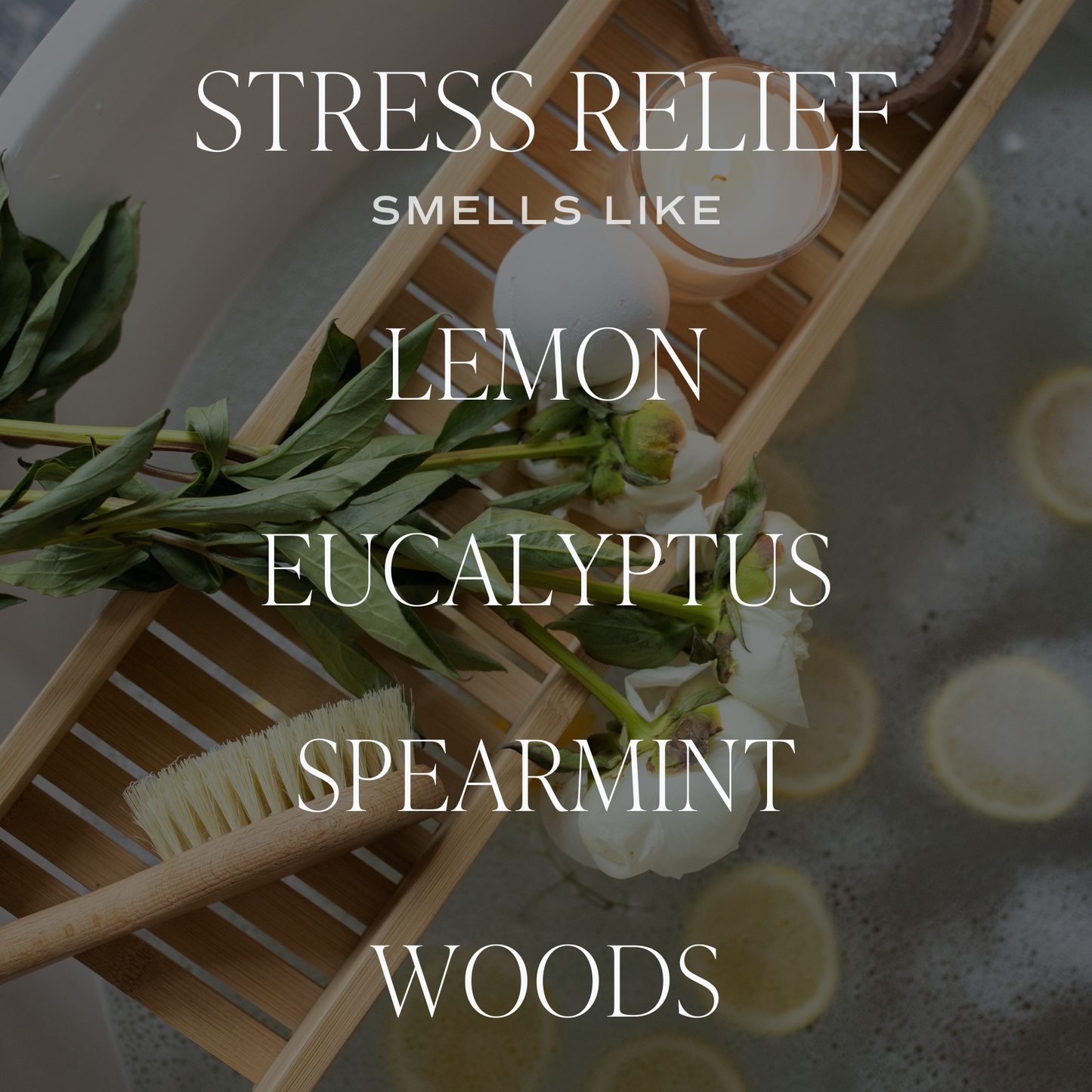 Stress Relief 12 oz Candle - Home Decor and Gifts