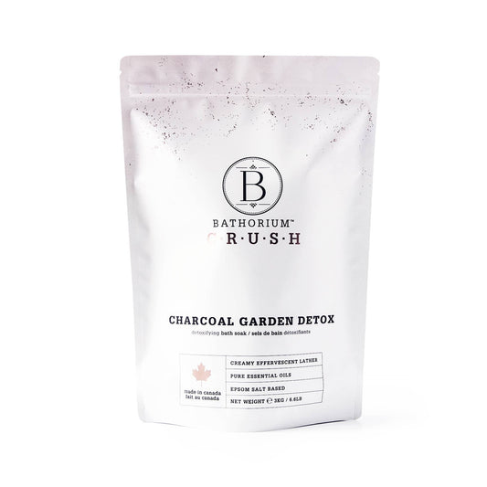 Charcoal Garden Detox Crush Bath Soak 3kg Bulk Bag