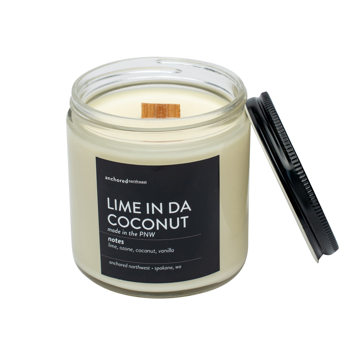 Lime in da Coconut Large Classic Wood Wick Candle