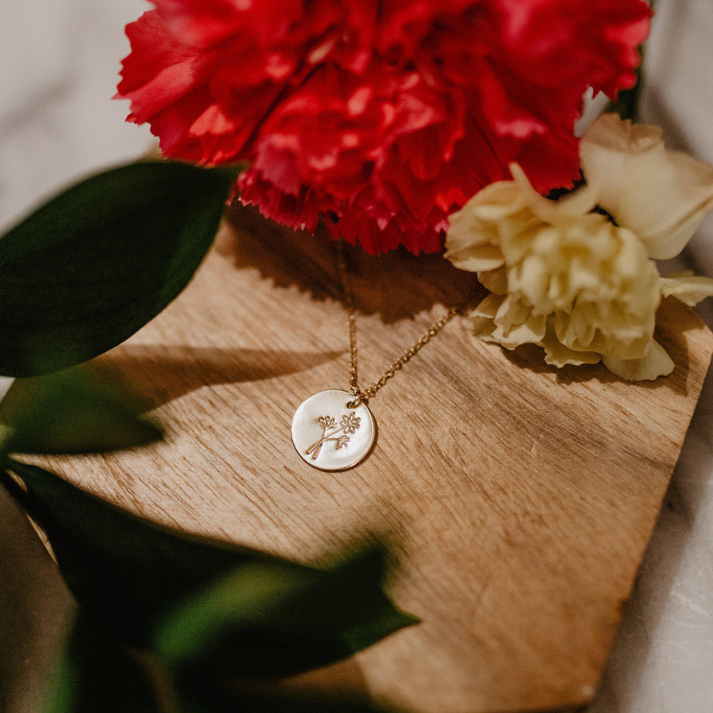 Wildflower Necklace Gold-Filled